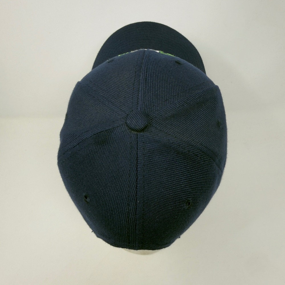 NFL Seattle Seahawks 2014 NFC Champions Hat Navy Blue Adjustable Strapback Cap - Picture 5 of 9